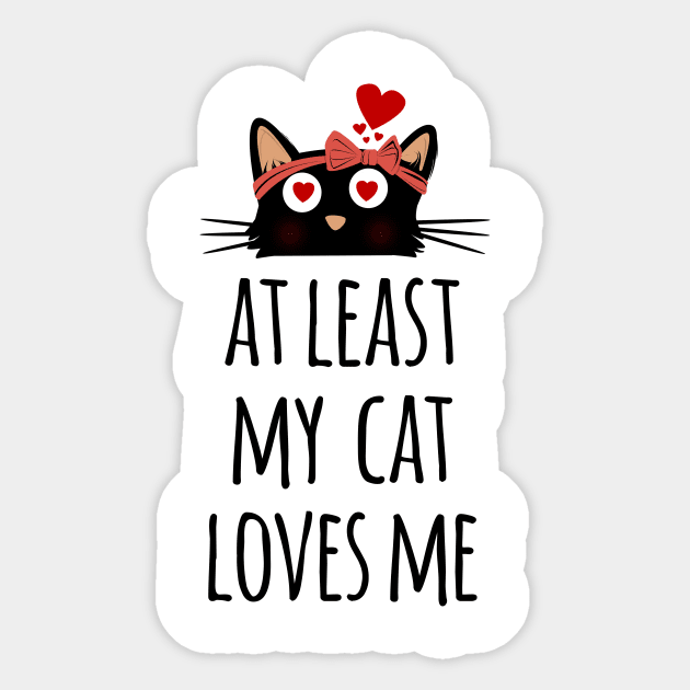 At least my cat loves me discount